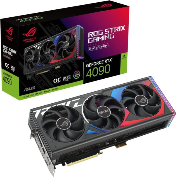 ASUS ROG Strix GeForce RTX 4090 BTF OC Edition Gaming Graphics Card - Image 6