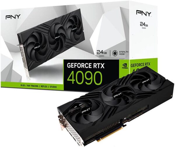 PNY GeForce RTX 4090 24GB VERTO Triple Fan DLSS 3 VCG409024TFXPB1 - Image 9