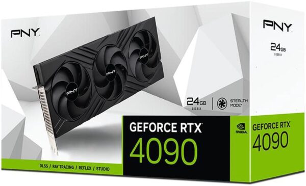 PNY GeForce RTX 4090 24GB VERTO Triple Fan DLSS 3 VCG409024TFXPB1 - Image 10