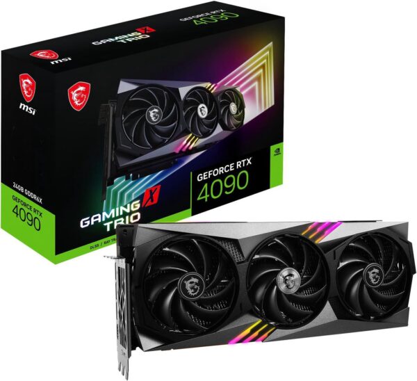 MSI Gaming GeForce RTX 4090 24GB GDDR6X PCI Express 4.0 Video Card RTX 4090 GAMING X TRIO 24G - Image 5