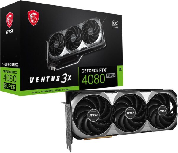 MSI Ventus GeForce RTX 4080 SUPER 16GB GDDR6X PCI Express 4.0 Video Card RTX 4080 SUPER 16G VENTUS 3X OC - Image 8