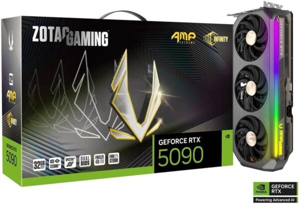 ZOTAC AMP Extreme INFINITY GeForce RTX 5090 32GB GDDR7 - Image 6