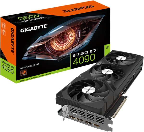 GIGABYTE GeForce RTX 4090 WINDFORCE V2 24G Graphics Card - Image 2