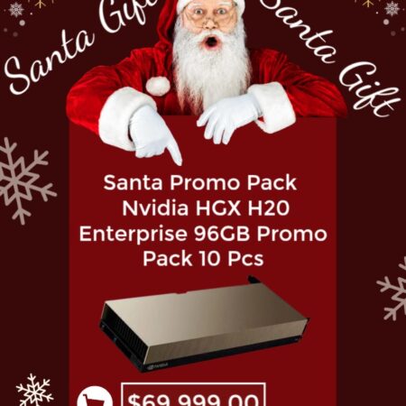 SANTA Nvidia HGX H20 Enterprise 96GB Promo Pack 10 Pcs